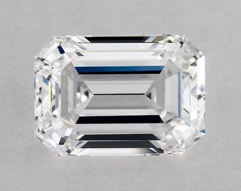 GIA 1.57 Carat D-VVS2 Ideal Cut Emerald Lab-Grown Diamond