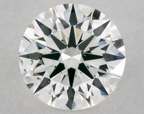 AGS 1.05 Carat F-VS2 True Hearts<sup>TM</sup> Cut Round Diamond