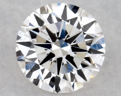 GIA 0.23 Carat G-SI1 Very Good Cut Round Diamond
