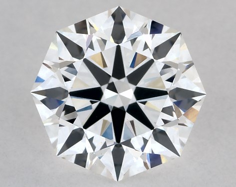 IGI 1.52 Carat E-VS1 True Hearts<sup>TM</sup> Cut Octagon Lab-Grown Diamond