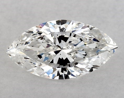 GIA 1.00 Carat F-VS2 Very Good Cut Marquise Diamond