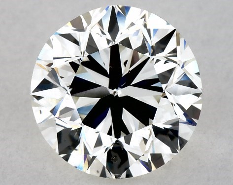 IGI 2.01 Carat H-SI1 Very Good Cut Round Diamond