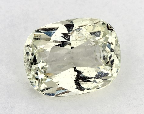 2.61 Carat Cushion Natural Green Sapphire