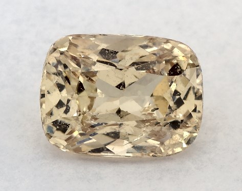2.70 Carat Cushion Natural Yellow Sapphire