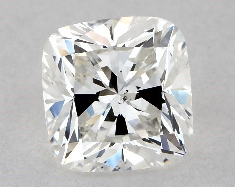 This 1 carat cushion diamond G color VS2 clarity has Ideal proportions and a diamond grading report from GIA