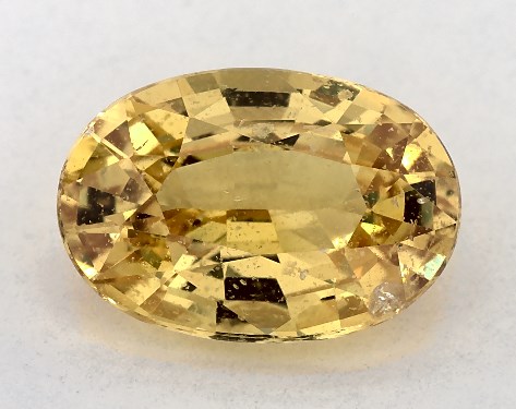 2.13 Carat Oval Natural Yellow Sapphire