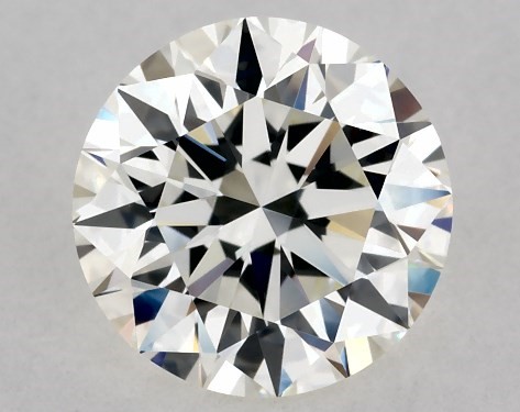 This 1 carat round diamond J color IF clarity has Excellent proportions and a diamond grading report from GIA