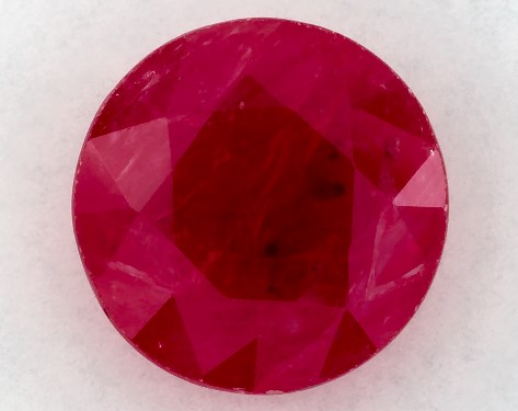 2.21 Carat Round Natural Ruby
