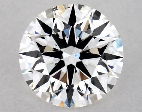 GIA 3.16 Carat E-SI1 True Hearts<sup>TM</sup> Cut Round Diamond