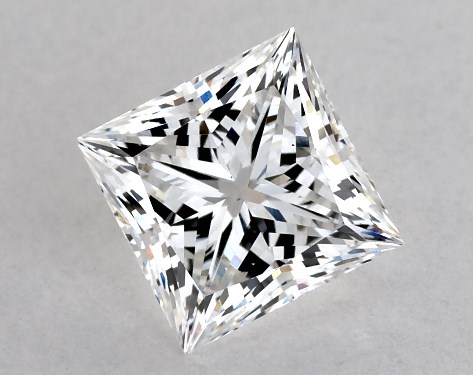 GIA 1.55 Carat E-VS1 Ideal Cut Princess Lab-Grown Diamond