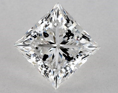 GIA 1.55 Carat E-VS1 Ideal Cut Princess Lab-Grown Diamond