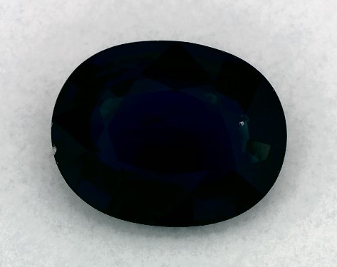 2.42 Carat Oval Natural Blue Sapphire
