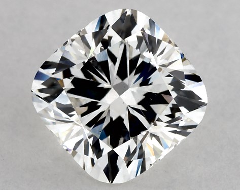 IGI 1.70 Carat F-VS2 Ideal Cut Cushion Lab-Grown Diamond