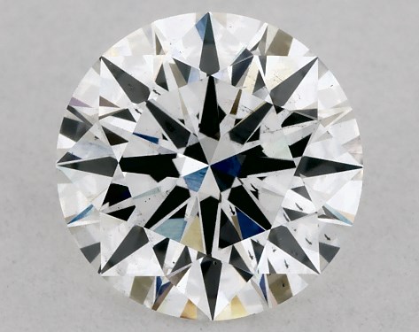 This Lab-Grown diamond 1.4 carat round F color SI1 clarity has Ideal proportions and a diamond grading report from IGI