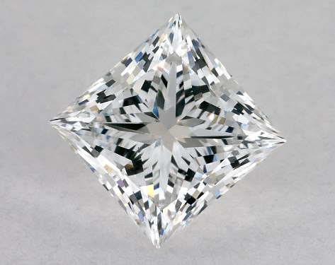 GIA 1.54 Carat D-VS1 Ideal Cut Princess Lab-Grown Diamond