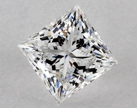 GIA 1.55 Carat D-VS1 Ideal Cut Princess Lab-Grown Diamond