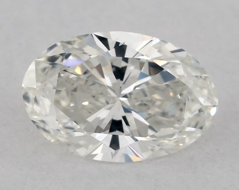 GIA 0.41 Carat H-SI1 Very Good Cut Oval Diamond-18480700