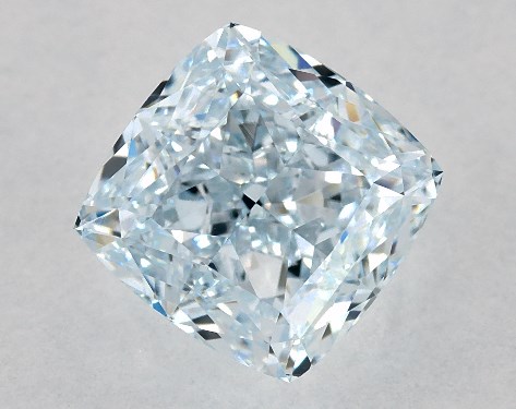 GIA 2.29 Carat Fancy Blue-VS2 Cushion Cut Diamond
