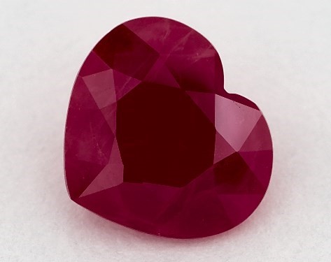 2.01 Carat Heart Natural Ruby