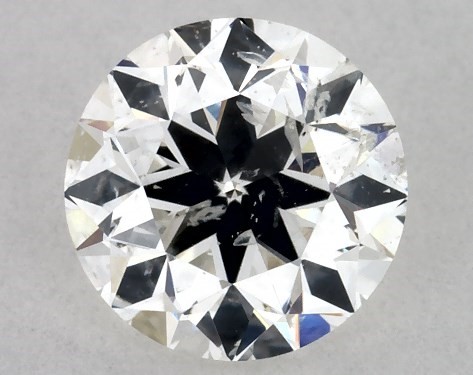 GIA 1.02 Carat G-I1 Very Good Cut Round Diamond
