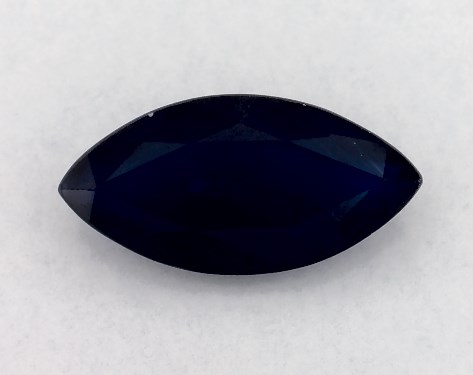 2.29 Carat Marquise Natural Blue Sapphire