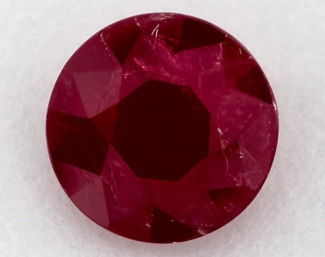 2.15 Carat Round Natural Ruby