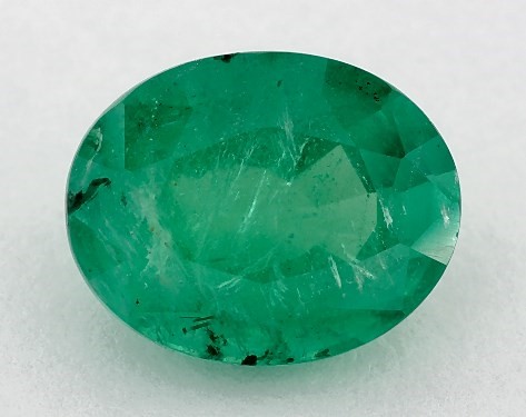 3.38 Carat Oval Natural Green Emerald
