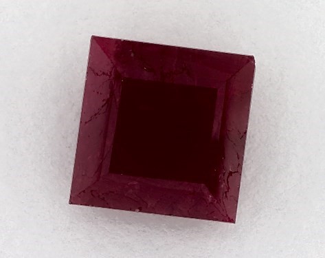 2.97 Carat Princess Natural Ruby