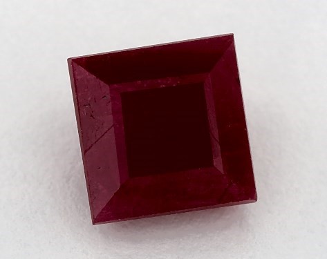 3.85 Carat Princess Natural Ruby
