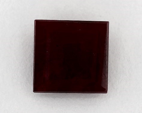 3.82 Carat Princess Natural Ruby