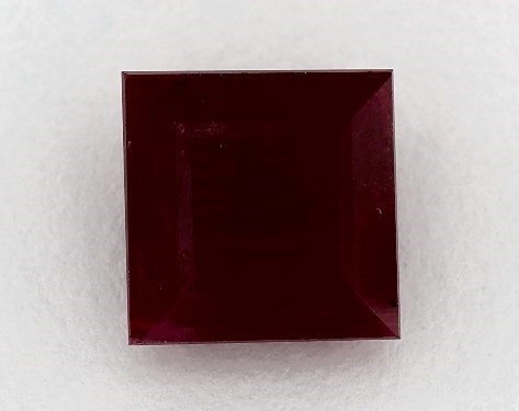 3.97 Carat Princess Natural Ruby