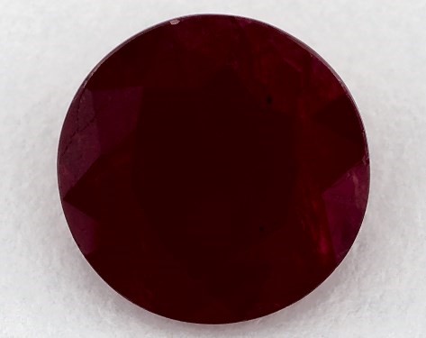 3.13 Carat Round Natural Ruby