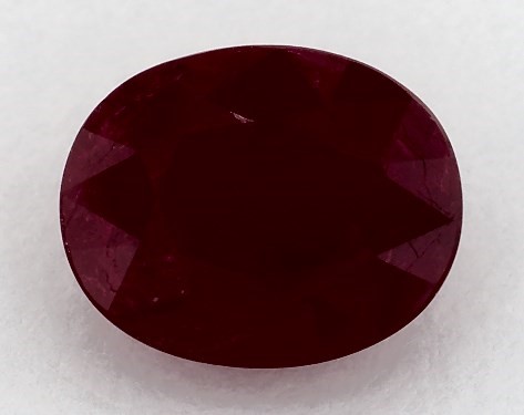 2.66 Carat Oval Natural Ruby