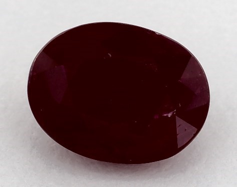 2.90 Carat Oval Natural Ruby