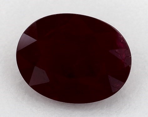 2.94 Carat Oval Natural Ruby