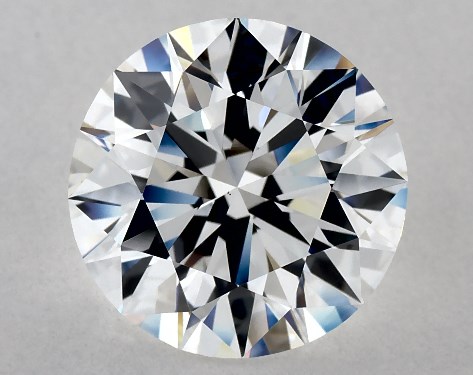 GIA 4.13 Carat E-VS1 Excellent Cut Round Diamond