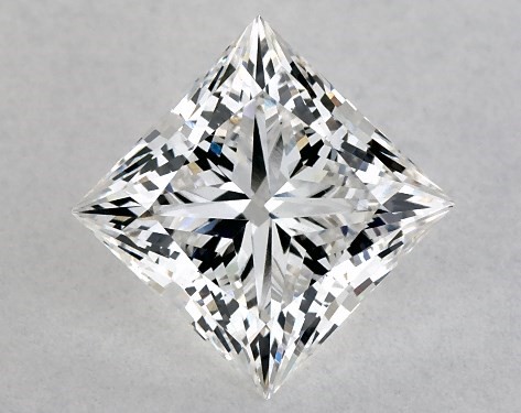 GIA 1.55 Carat E-VS1 Ideal Cut Princess Lab-Grown Diamond