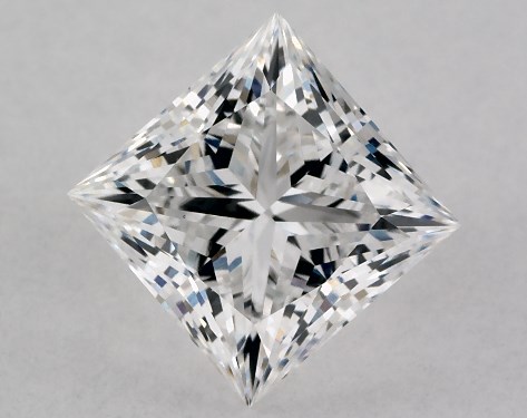 GIA 1.56 Carat E-VS1 Ideal Cut Princess Lab-Grown Diamond
