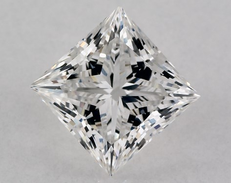 GIA 1.55 Carat E-VS1 Ideal Cut Princess Lab-Grown Diamond