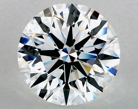 GIA 4.02 Carat E-VS2 Excellent Cut Round Diamond