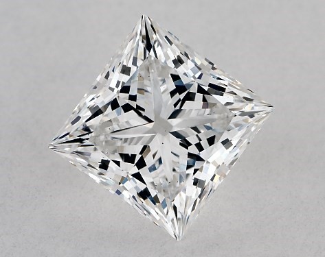 GIA 1.55 Carat E-VS1 Ideal Cut Princess Lab-Grown Diamond