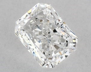 GIA 0.90 Carat E-VS2 Ideal Cut Radiant Diamond