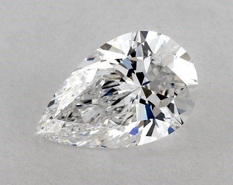 GIA 1.58 Carat D-VS1 Ideal Cut Pear Lab-Grown Diamond