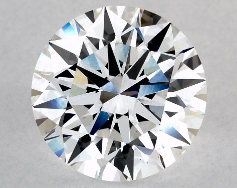 GIA 3.02 Carat E-VS2 Excellent Cut Round Lab-Grown Diamond