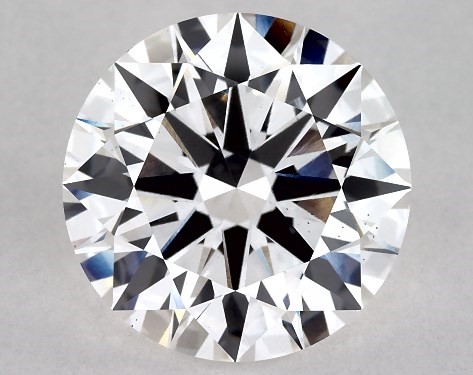 GIA 5.04 Carat F-VS2 Excellent Cut Round Lab-Grown Diamond
