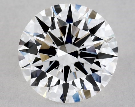 This Lab-Grown diamond 1.35 carat round D color VS1 clarity has Ideal proportions and a diamond grading report from IGI