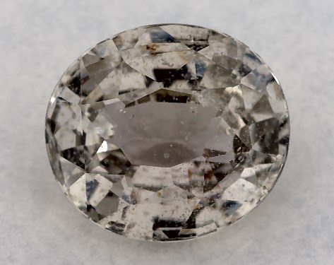 3.44 Carat Oval Natural Green Sapphire