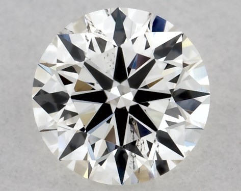 IGI 0.31 Carat H-SI1 Excellent Cut Round Diamond
