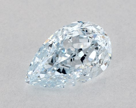 GIA 1.09 Carat Fancy Blue-IF Pear Shaped Diamond