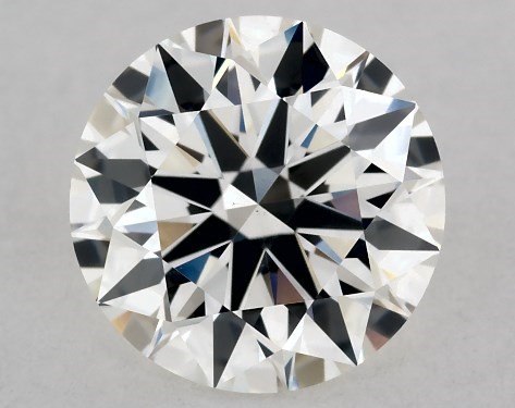 GIA 1.07 Carat H-VS1 True Hearts<sup>TM</sup> Cut Round Diamond